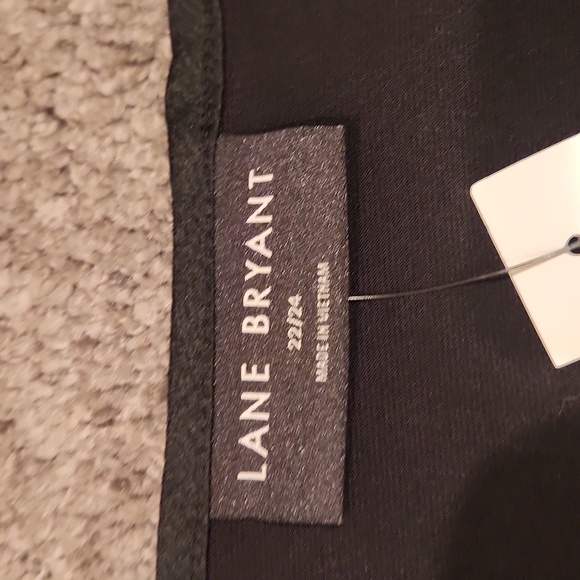 Chic Black V-Neck Top by Lane Bryant - Picture 4 of 5